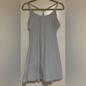 Outdoor Voices Dove Gray Women's Exercise Dress